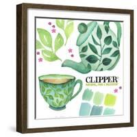 Clipper Tea-Elizabeth Rider-Framed Giclee Print