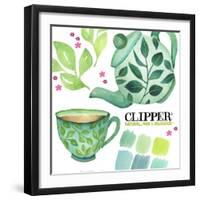 Clipper Tea-Elizabeth Rider-Framed Giclee Print