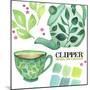 Clipper Tea-Elizabeth Rider-Mounted Giclee Print