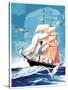 Clippership - Child Life-Henry Pitz-Stretched Canvas