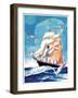 Clippership - Child Life-Henry Pitz-Framed Giclee Print