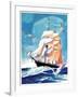 Clippership - Child Life-Henry Pitz-Framed Giclee Print