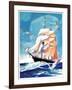 Clippership - Child Life-Henry Pitz-Framed Giclee Print