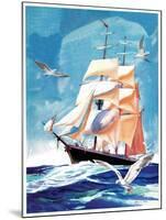 Clippership - Child Life-Henry Pitz-Mounted Giclee Print