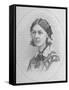 Clipping from Periodical of Nurse Florence Nightingale, Founder of Modern Nursing-null-Framed Stretched Canvas