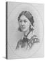 Clipping from Periodical of Nurse Florence Nightingale, Founder of Modern Nursing-null-Stretched Canvas