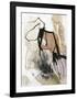 Clipping-Design Fabrikken-Framed Art Print