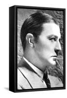 Clive Brook, English Actor, 1934-1935-null-Framed Stretched Canvas