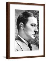 Clive Brook, English Actor, 1934-1935-null-Framed Giclee Print