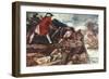 Clive Defends Arcot, 1751-A.d. Mccormick-Framed Art Print