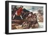 Clive Defends Arcot, 1751-A.d. Mccormick-Framed Art Print