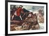 Clive Defends Arcot, 1751-A.d. Mccormick-Framed Premium Giclee Print
