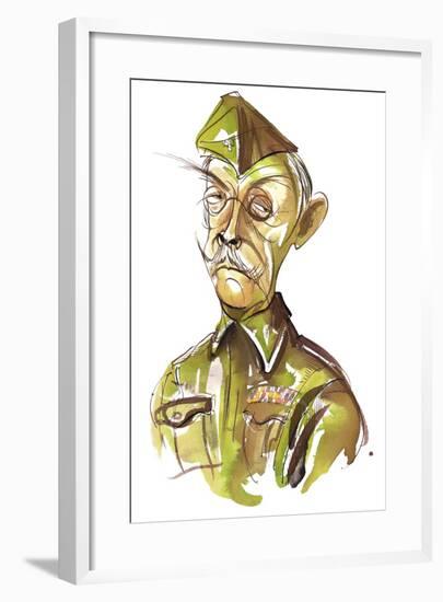 Clive Dunn as Lance-Corporal Jack Jones in BBC television comedy 'Dad's Army'-Neale Osborne-Framed Giclee Print