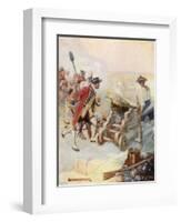 Clive Fired One of the Guns Himself-Joseph Ratcliffe Skelton-Framed Giclee Print