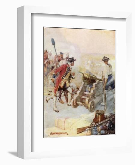 Clive Fired One of the Guns Himself-Joseph Ratcliffe Skelton-Framed Giclee Print