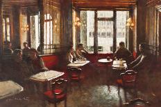Conversations, Cafe Marley, Paris-Clive McCartney-Giclee Print