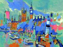 French Flower market, 2007-Clive Metcalfe-Stretched Canvas