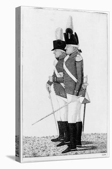 Clive of India and Major Skey, 1798-John Kay-Stretched Canvas