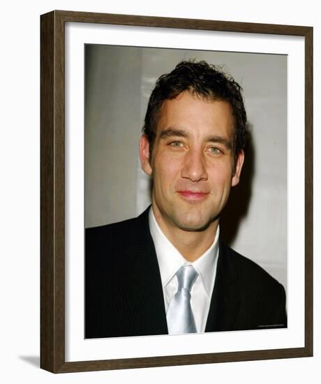 Clive Owen-null-Framed Photo