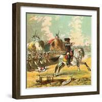 Clive's Victories in India-English-Framed Giclee Print