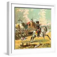 Clive's Victories in India-English-Framed Giclee Print