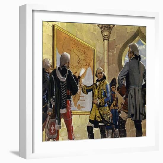 Clive Worked for the East India Company in Madras, India-Alberto Salinas-Framed Giclee Print