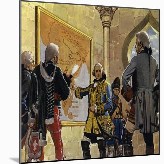Clive Worked for the East India Company in Madras, India-Alberto Salinas-Mounted Giclee Print