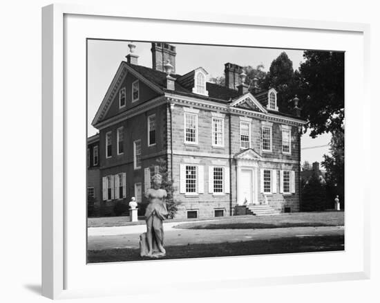 Cliveden at Philadelphia, Pennsylvania-GE Kidder Smith-Framed Photographic Print