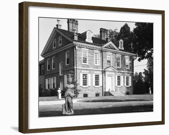 Cliveden at Philadelphia, Pennsylvania-GE Kidder Smith-Framed Photographic Print