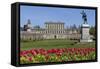 Cliveden House from Parterre, Buckinghamshire, England, United Kingdom, Europe-Rolf Richardson-Framed Stretched Canvas