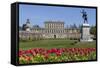 Cliveden House from Parterre, Buckinghamshire, England, United Kingdom, Europe-Rolf Richardson-Framed Stretched Canvas