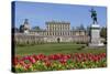 Cliveden House from Parterre, Buckinghamshire, England, United Kingdom, Europe-Rolf Richardson-Stretched Canvas