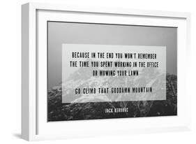 Clmb That Mountain-Kindred Sol Collective-Framed Art Print