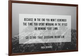 Clmb That Mountain-Kindred Sol Collective-Framed Art Print