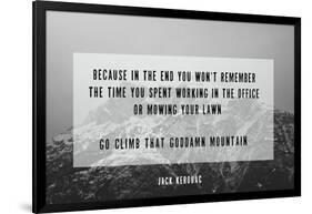 Clmb That Mountain-Kindred Sol Collective-Framed Art Print