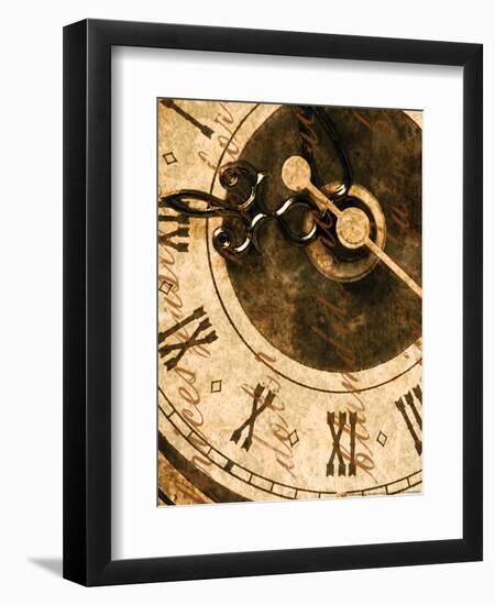 CLOCK #3-R NOBLE-Framed Premium Photographic Print