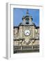 Clock and Bell, Facade of Church of St Nicholas of Bari, Bilbao, Basque Country, Spain-null-Framed Giclee Print