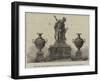 Clock and Vases Presented to Colonel Redvers Buller-null-Framed Giclee Print