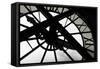 Clock at Musee D'Orsay, Paris, France-Kymri Wilt-Framed Stretched Canvas