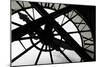 Clock at Musee D'Orsay, Paris, France-Kymri Wilt-Mounted Photographic Print