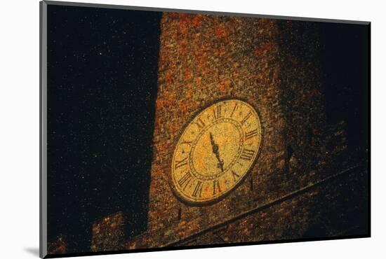 Clock by Andre Burian-André Burian-Mounted Photographic Print