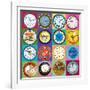 Clock Collection-Ben James-Framed Giclee Print