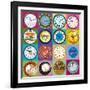 Clock Collection-Ben James-Framed Giclee Print