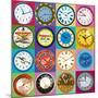 Clock Collection-Ben James-Mounted Giclee Print