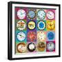 Clock Collection-Ben James-Framed Giclee Print