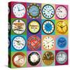 Clock Collection-Ben James-Stretched Canvas