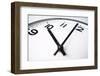 Clock Face Showing Ten o'Clock-pressmaster-Framed Photographic Print