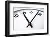 Clock Face Showing Ten o'Clock-pressmaster-Framed Photographic Print