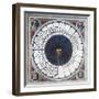 Clock Face with Heads of Prophets, 1443-null-Framed Giclee Print