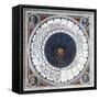 Clock Face with Heads of Prophets, 1443-null-Framed Stretched Canvas